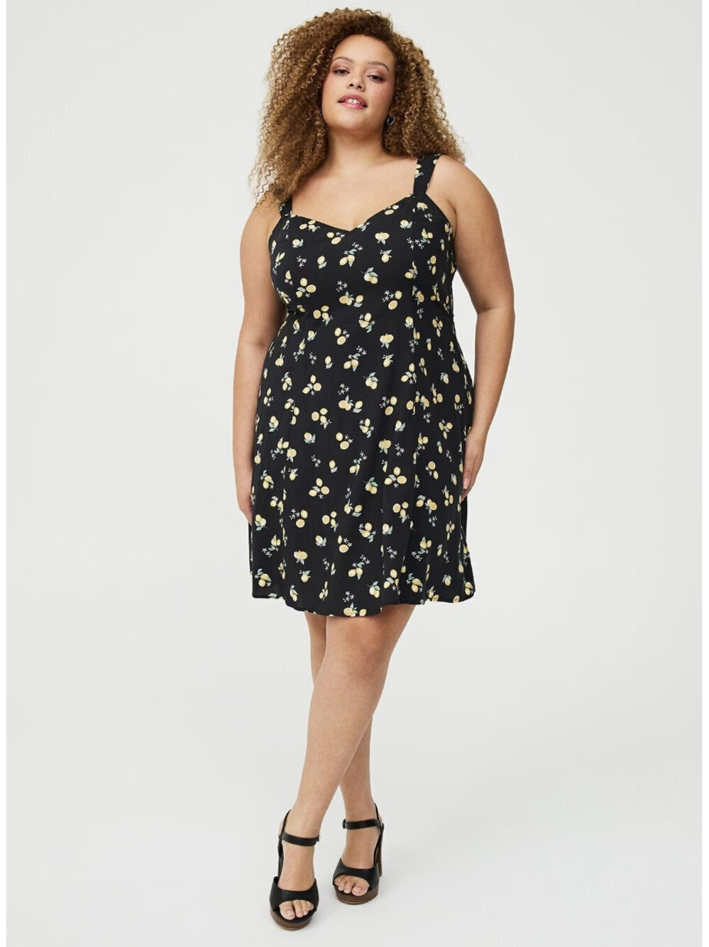 Torrid Mini V Neck Wash Challis Dress - 3X
